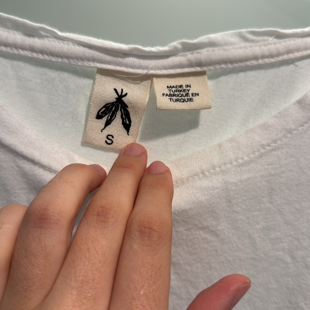 Urban Outfitters Men’s Pocket Tee - White (Size Small) - Picture 2 of 5